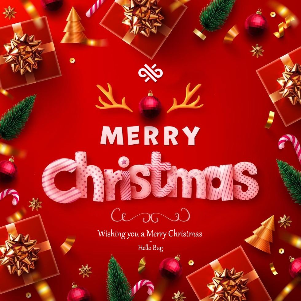 HelloBugVns's tweet photo. Wishing you a joy-filled Christmas season !!
Merry Christmas 🎄

Up To  40% Off on All IT Services.
Hurry Book Now.
Call Now or WhatsApp: +91 8470 838 096

https://t.co/JCUoFr7Dir 

#MerryChristmas #Christmas #HelloBug #Repair #LaptopRepair #DesktopRepair #ITServices #Varanasi https://t.co/IReow3MWW2