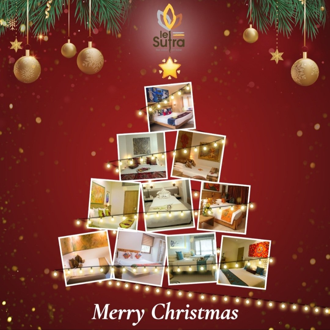 LeSutraHotel's tweet photo. With candy canes and silver lanes aglow,
We wish you a Merry Christmas! 🎄
.
.
.
#lesutra #lesutrahotel #lesutramumbai #staycation 
#christmas2021 #christmaseve #newyear #santa #goodluck 
#greatfood #greattimes #luxuryfood #luxurylifestyle #stressfree https://t.co/rtzFLCEw8S