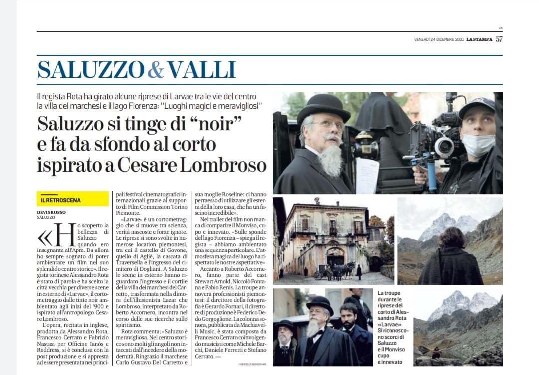 #soproud un progetto a cui sono affezionata #Larvaefilm #Lombroso <a href="/StampaCuneo/">La Stampa Cuneo</a> <a href="/Comune_Saluzzo/">Comune_Saluzzo</a> <a href="/SaluzzOnline/">Saluzzo Online</a> <a href="/ParcoMonviso/">Parco del Monviso</a> <a href="/TerresMonviso/">Terres Monviso</a>