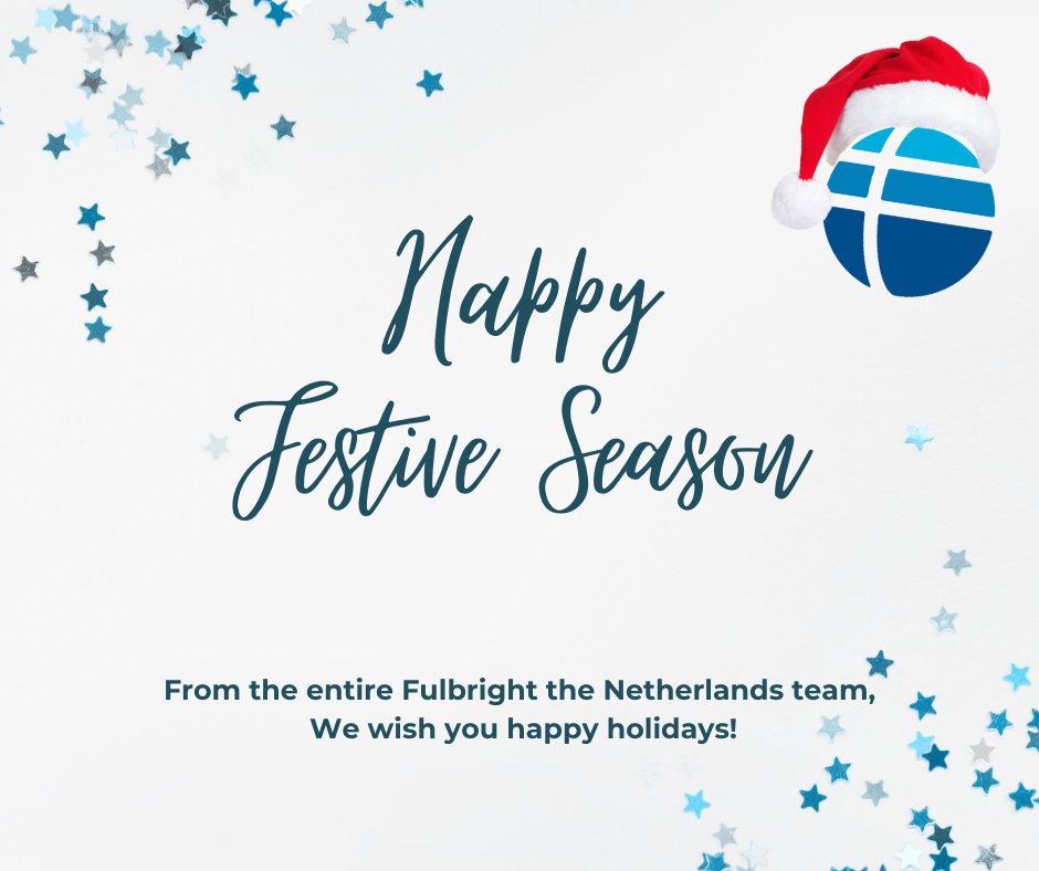Het team van Fulbright Commission the Netherlands wenst jullie allen bijzonder fijne dagen!