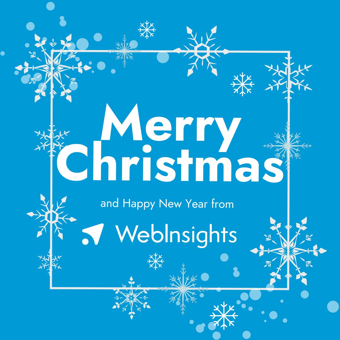 WebInsightsInt's tweet photo. Merry Christmas from the team at Web Insights! 🎄 https://t.co/RVfa5FpUJv