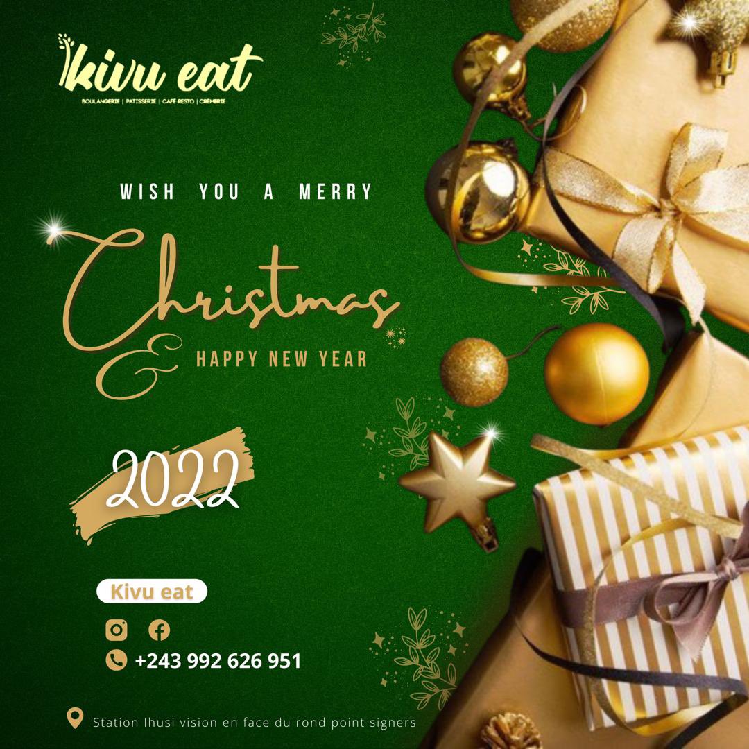 KivuEat's tweet photo. We wish you a Merry Christmas and a Happy New Year! https://t.co/561R8Pm9DO