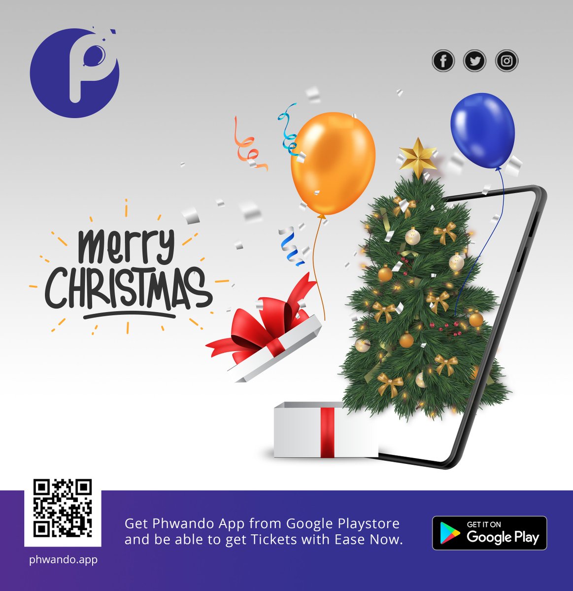 Merry Christmas from the Phwando App Team
phwando.app
#staySafe #events #ticketing #malawi #eticketing