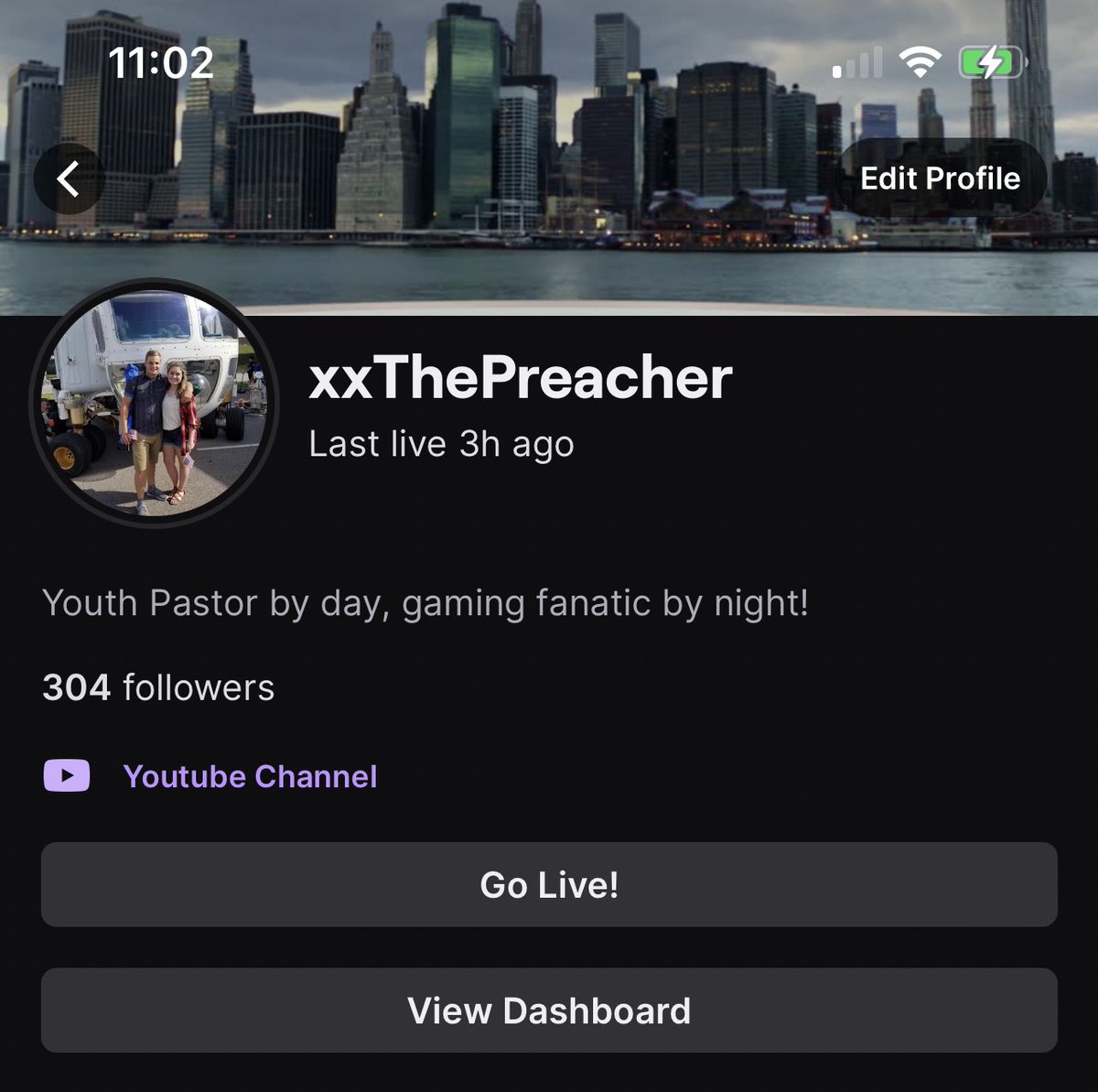 xx_preacher's tweet photo. 300 on twitch. 100 on YouTube. What’s a year! https://t.co/B0NGNGLbe6