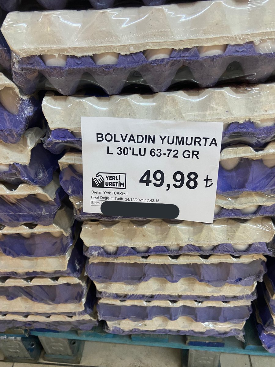 30’lu yumurta fiyatı uçtu gidiyor
