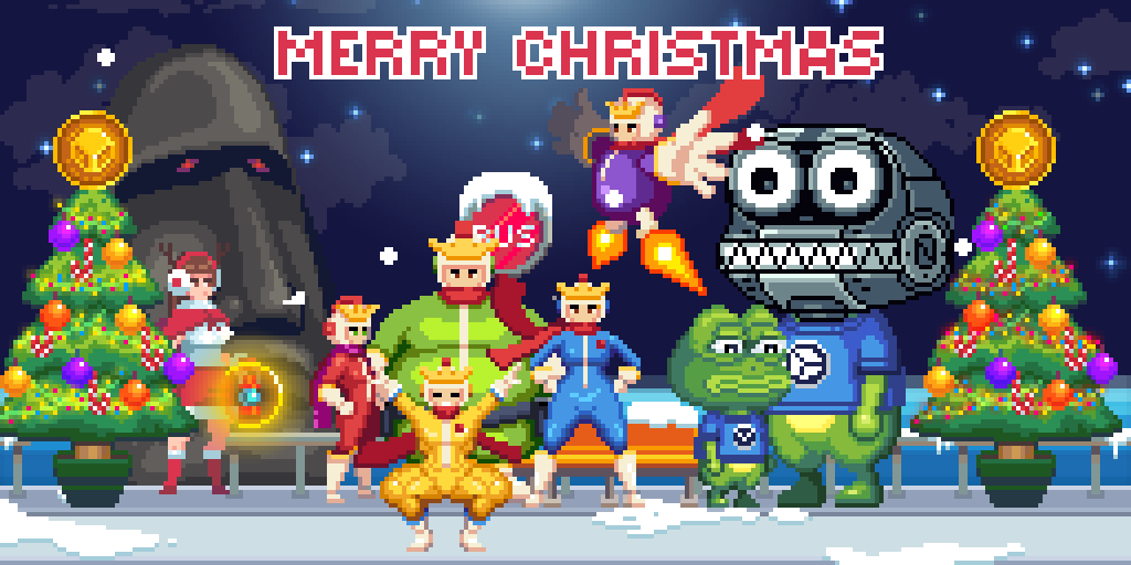 DimensionMeta's tweet photo. 💝 Merry Christmas &amp; Happy New Year~! 💝

#P2E #PlayToEarn #BSC #Isekai_Truck #Truck_Kun #PinkSale #Play2Earn #Airdrop https://t.co/Zg5Sdt9AY7
