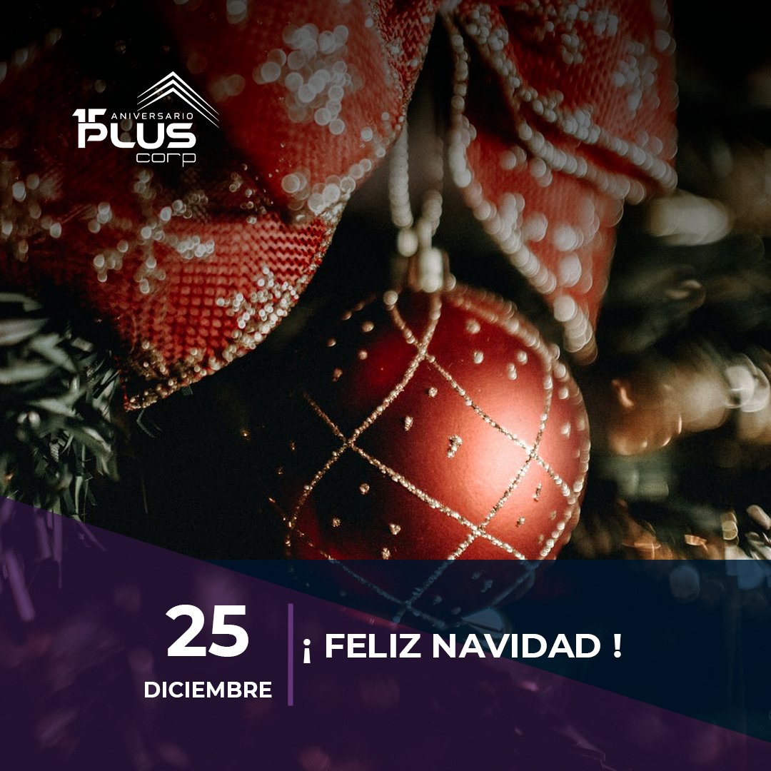 Plus_Corp_'s tweet photo. Pluscorp les desea que tengan una feliz Navidad.

#Pluscorp #Creditopyme #NavidadyañoNuevo https://t.co/dJ8Aeh9NhZ