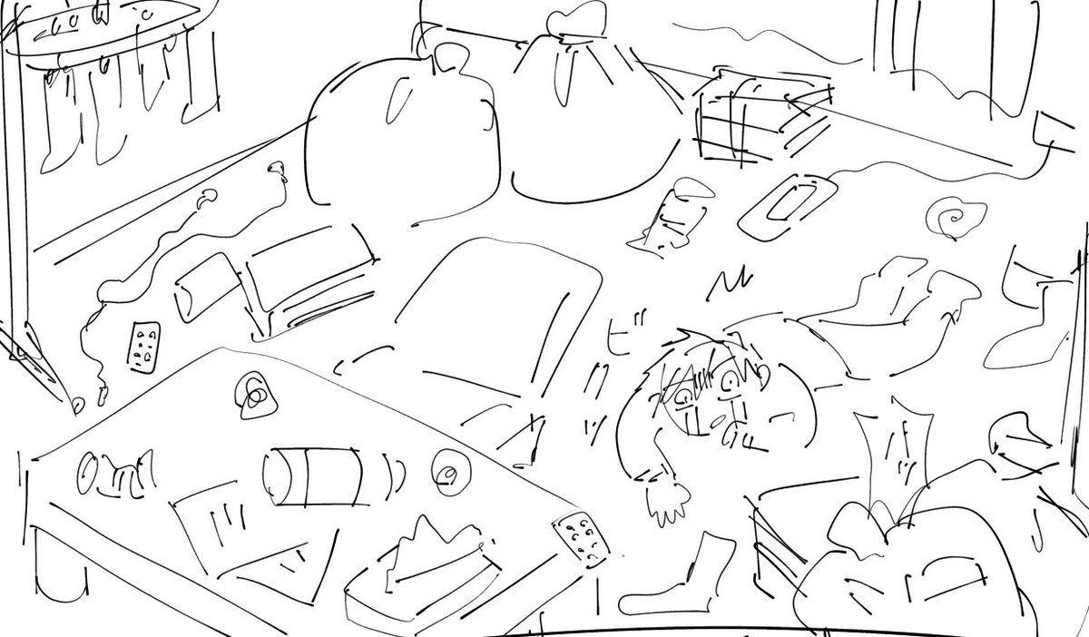 クリスマスに描くネームじゃない 