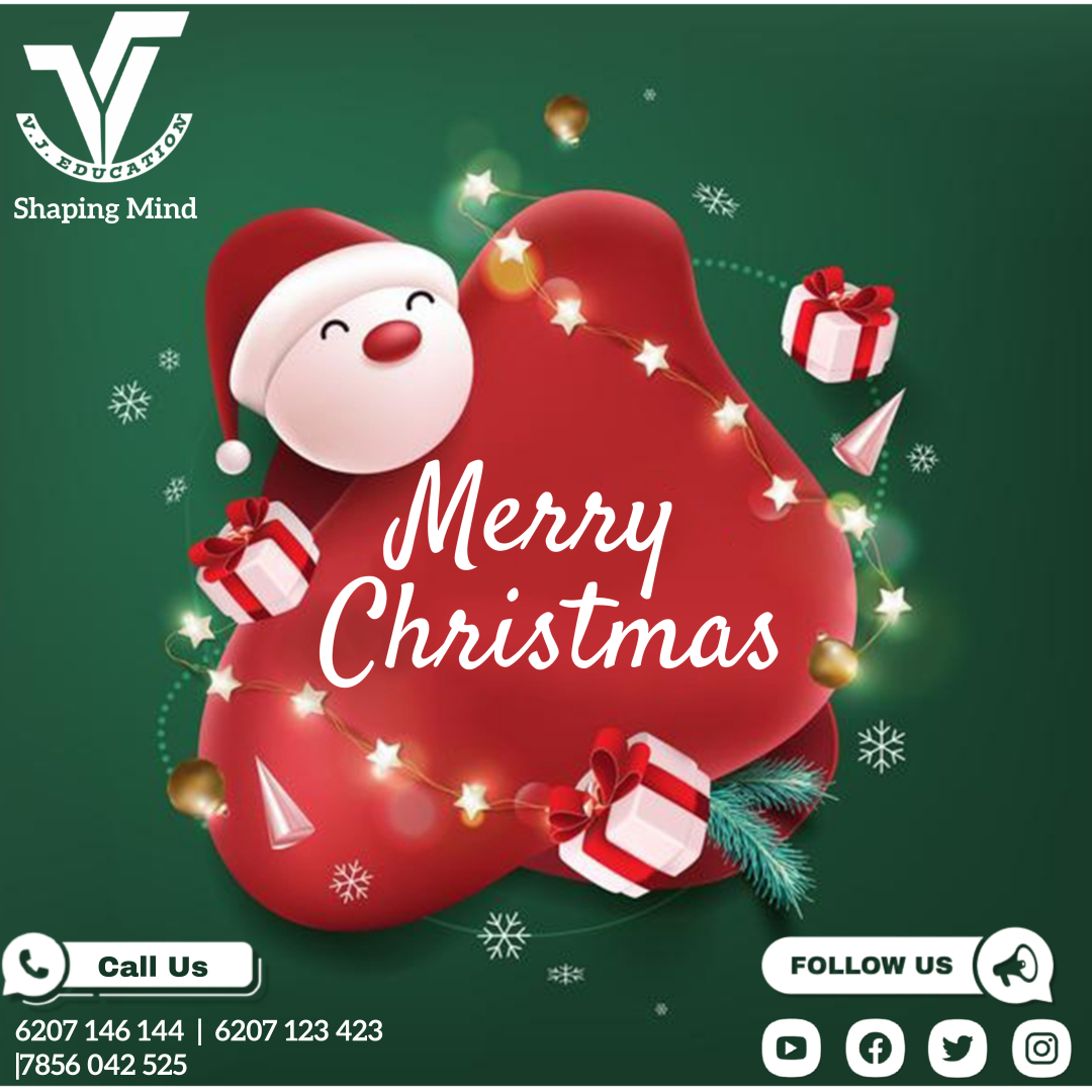 VJEducation1's tweet photo. 🎄🎄🎄🎄🎄🎄
Wishing you a Christmas that's merry and bright! Merry Christmas with lots of love!
🎅🎅🎅🎅

#vjeducation #biharsharif #nalanda #school #coaching #merrychristmas #haapymerrychristmas #Christmas2021 https://t.co/9QrVMOT6LO
