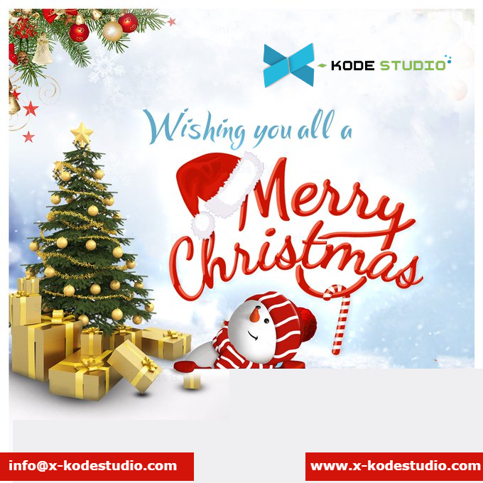 XKodeStudioLLP2's tweet image. May the Christmas season finish this painful year on a happy note and make room for a new year that is full of love &amp;amp; happiness.

Merry Christmas to all of you.

#MerryChristmas