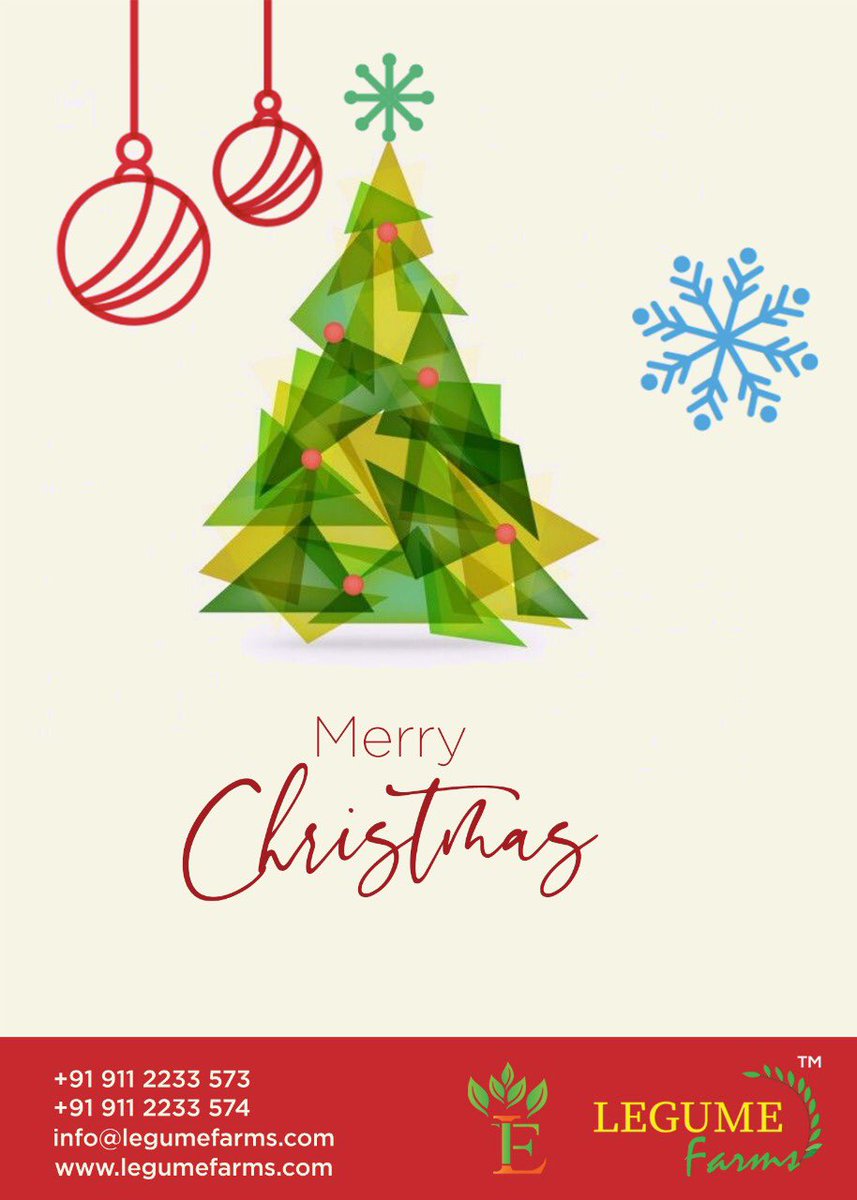 LegumeFarms's tweet photo. To a joyful present, a well-remembered past and a blessed future. Hope you have a #MerryChristmas and a #HappyNewYear 

#HappyHolidays  #EatHealthyStayHealthy #EatFreshFeelFresh https://t.co/Q9dXuS8Knn