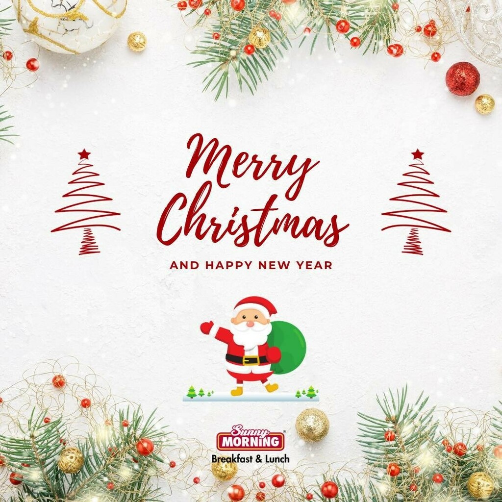 Merry Christmas and Happy Holidays!

💛🎄🎅❄️☃️

#SunnyMorning #JustEatRealFood #MerryChristmas #HappyHolidays #FelizNavidad #JoyeuxNoel #BuonNatale #FelizNatal