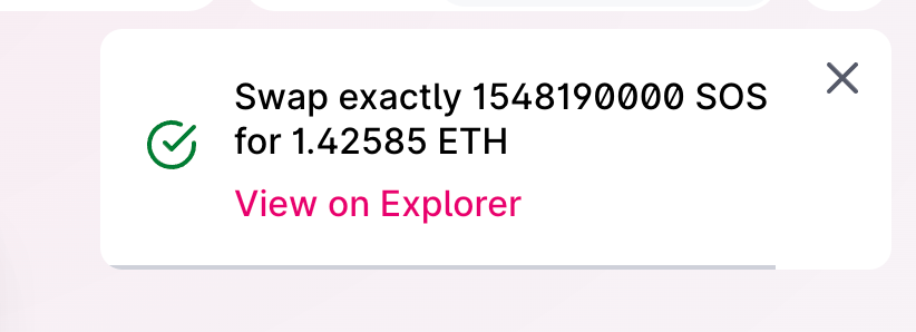 TheCoffeeBlock's tweet photo. One of those Crypto moments where you say WTF just happened.

A company @The_OpenDAO launched.  Airdropping all users of OpenSea refunds for ETH fees and costly stuff from Opensea

I got over 5k Cash Back from mostly $Strong NFT sales  this year.  

😂🫂WTF IS HAPPENING $SOS https://t.co/FI6tc0Yo2g