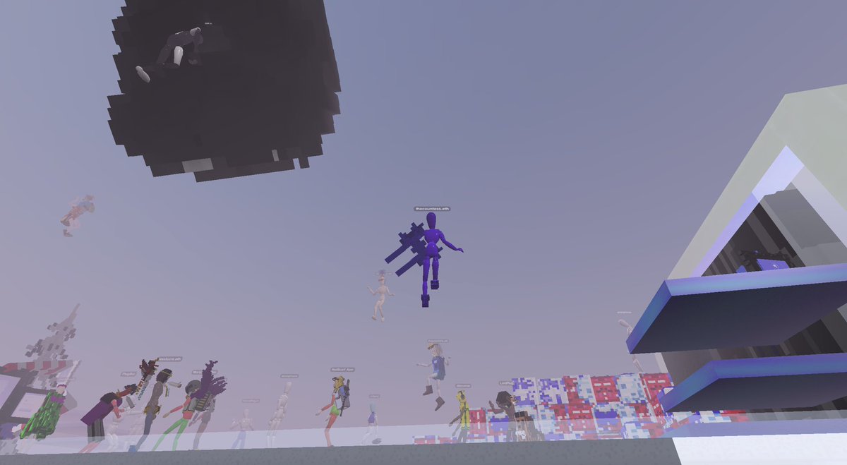 lookvault's tweet photo. Thank you to all the @PlugWorld_ #NFTArtists who brought their take on #wearables in the #voxel Open #Metaverse.โจ
#NFT #nftart #Cryptovoxels #LookVault #plugworld #cryptoart #fashion https://t.co/YtAhD4UqhB
