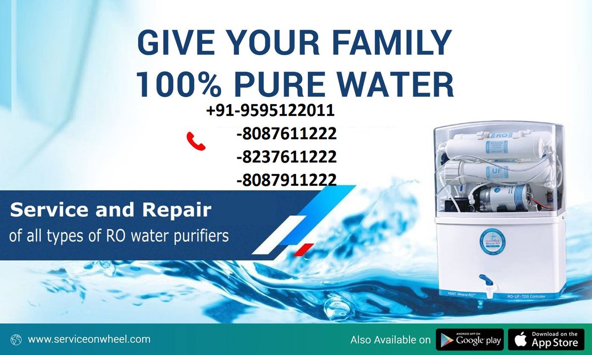 ServiceOnWheel_'s tweet photo. Book Professional Water Purifier Services online near you with Service On Wheel
Visit https://t.co/uuVFKOoNVg or Call us : 8087911222, 8087611222
Download App
https://t.co/SYW3o4MZlV
#waterpurifier #rorepair #roservice https://t.co/hkliSU2f8j