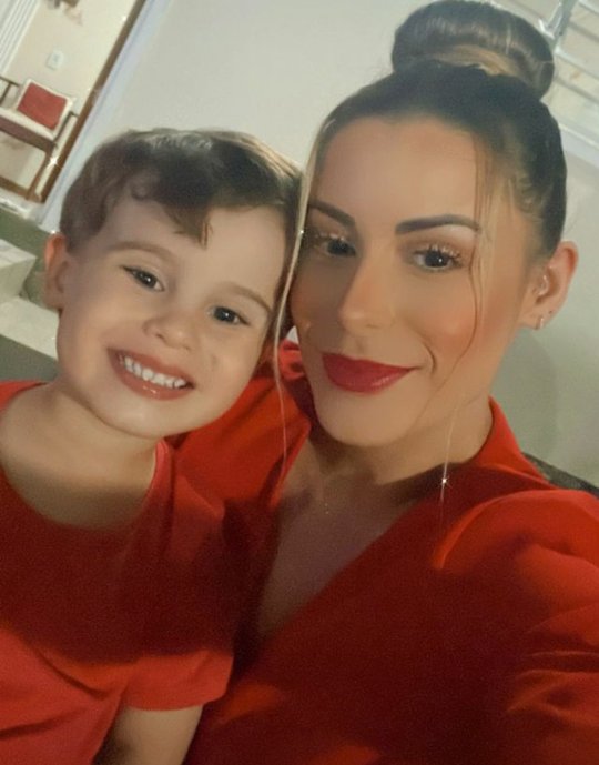 Feliz Natal pra todos vocês!! 🌲🌲 #Dinda #Aricia #BabyFrancisco 💙
