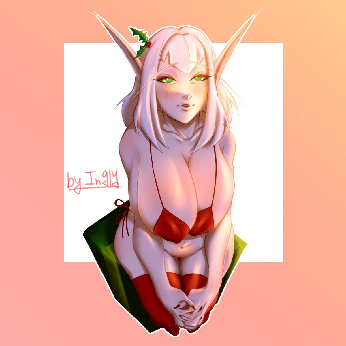 Ingly43628969's tweet photo. Happy New Year! Be always warm with my elf.

#worldofwarcraft #Wow #fanart #art https://t.co/GyZX1P4cvd