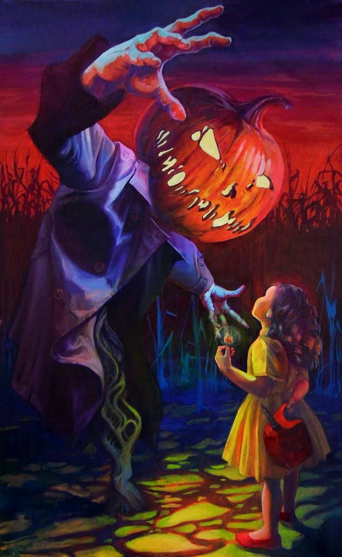 Seasons Screamings to all, and to all a spooky night! Art by Natalia Rak.
#seasonsscreamings #seasongreetings