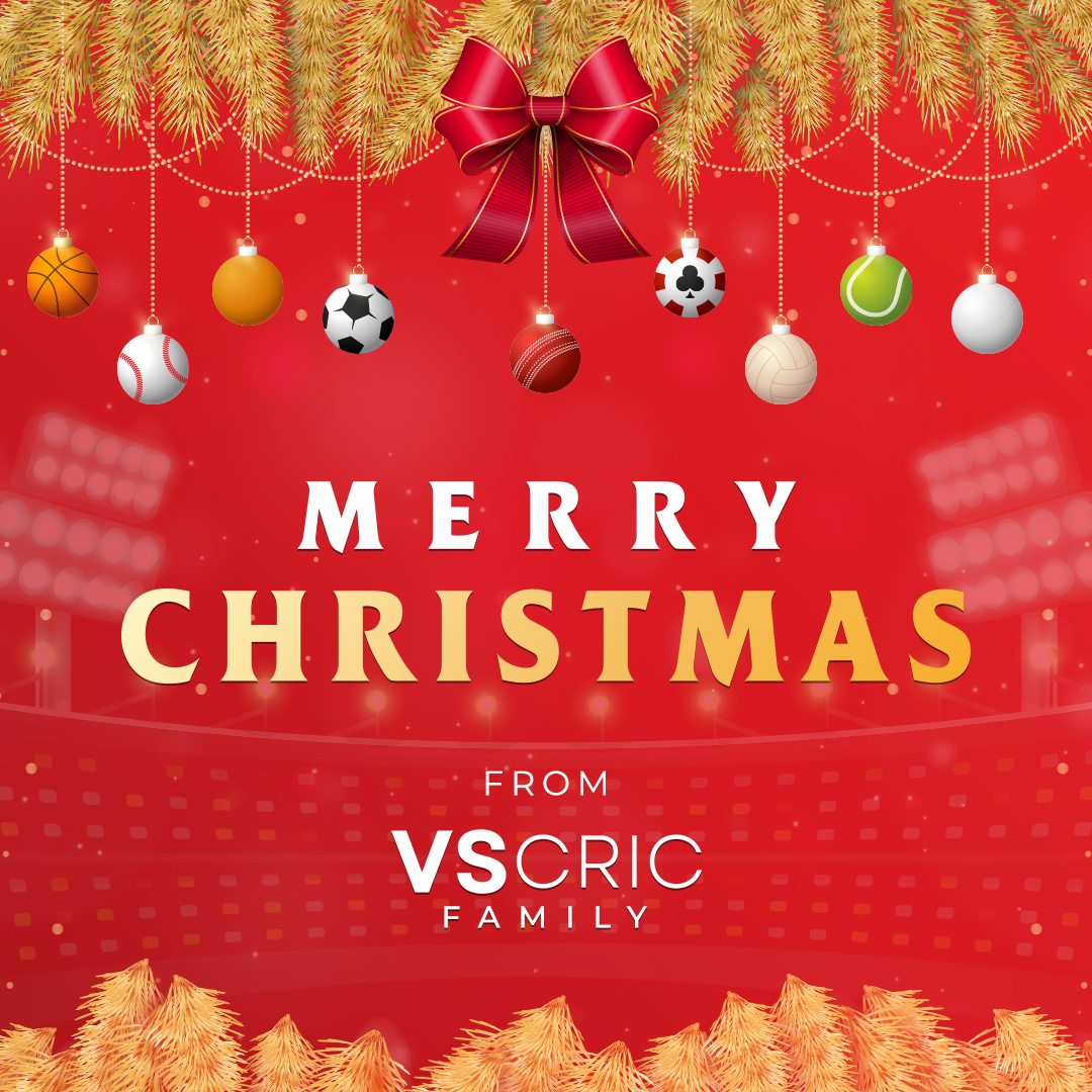Vscric_official's tweet photo. Ho, ho, ho, Merry Christmas❤️🎄🎅
from VSCRIC Family
“May your Days be Merry and Bright.”
#Vscric #onewithVscric #IPL2021 #WBBL #T10 #T20 #LPL2021 #LPLUpdates #BBL2021 #BBLUpdates https://t.co/MM2R0ybdQg