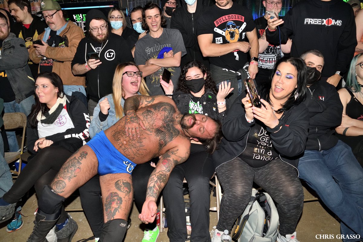 Ringsideguy's tweet photo. From @H2OWRESTLING 'Last November' #LastNovember Match 6 Tag Team Title Match @_ChrisBradley #KristianRoss vs. @EddyOnly8 @GregoryIron #44OH
5/5 https://t.co/RB6Jlh8OLD