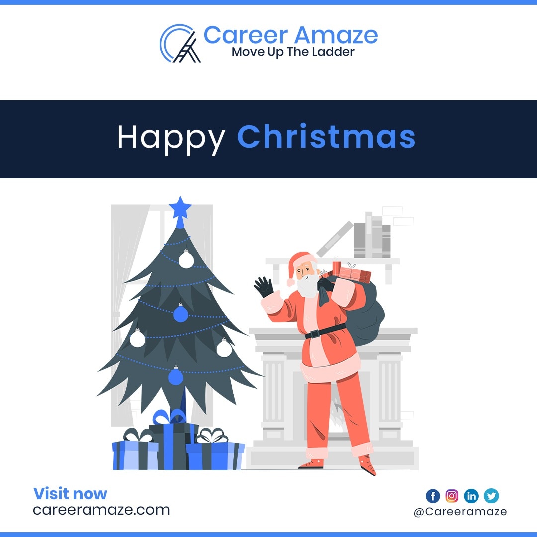 careeramaze's tweet photo. May the true spirit of Christmas shine in your heart and light your path. Team CareerAmaze wishes you and your family happy christmas 🎄 🎄 🎅 🎅 
.
.
#happychristmas #christmas #christmas2021 #merrychristmas #christmasgifts #secretsanta #santaclaus #careeramaze #moveuptheladder https://t.co/Jv0LPCnqW4