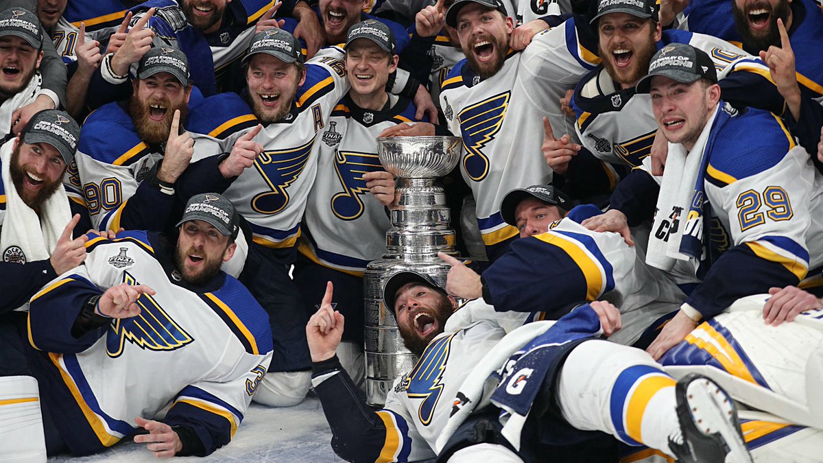 kerrykrobinson's tweet photo. Watching Kurt Warner A football Life &amp; movie premiering tomorrow. Makes me realize that St. Louis has had 3 of the most remarkable Championship seasons in American sports HISTORY! 1999 St. Louis Rams, 2011 St. Louis Cardinals (Game 6), 2018-19 St. Louis Blues. We do it big!!! https://t.co/t9CZZqvvvr