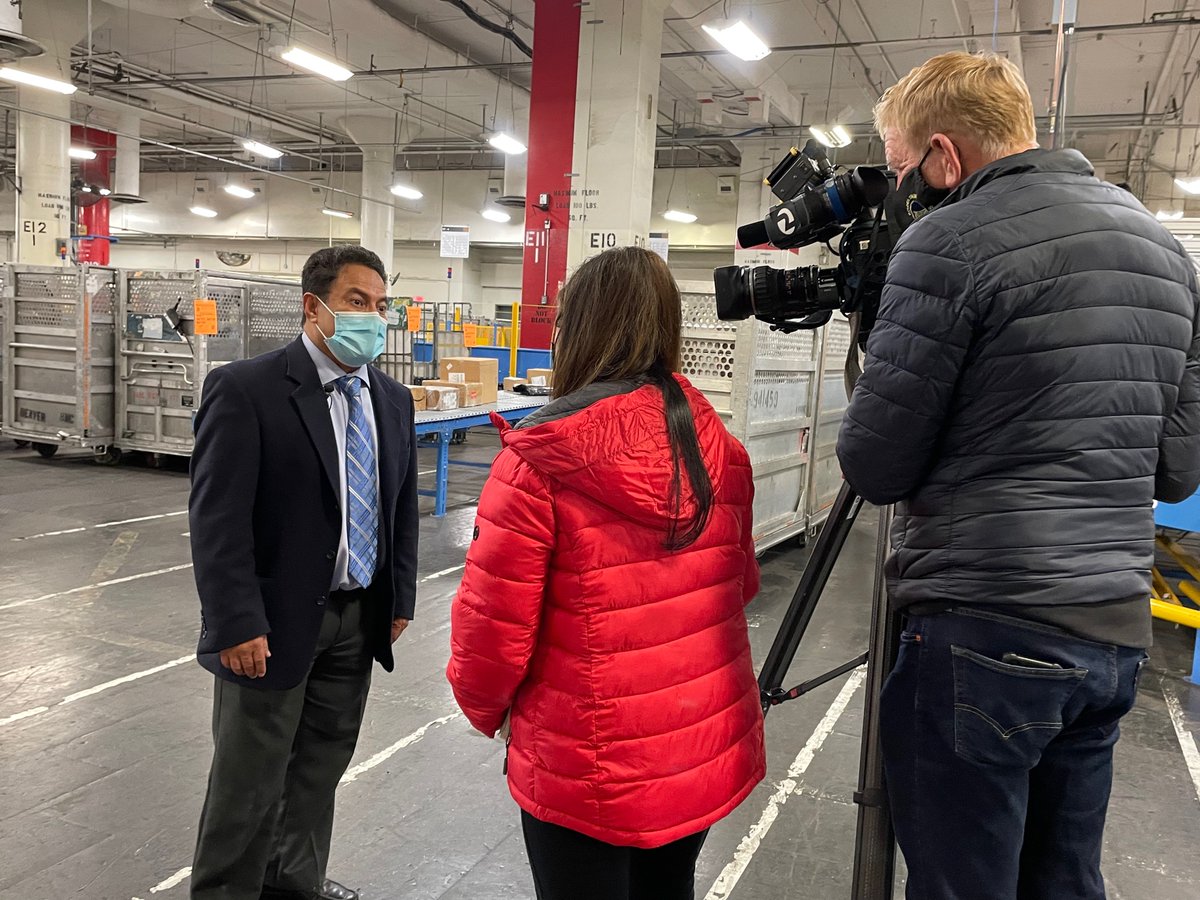 USPSBayArea's tweet photo. Our processing facilities picked up the critical last push and we have successfully delivered first class mail in an average 2.7 days thanks to the diligence of our logistics and plant teams. https://t.co/zX19BwBtGT