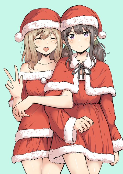 尊さをプレゼントするサンタちゃん 