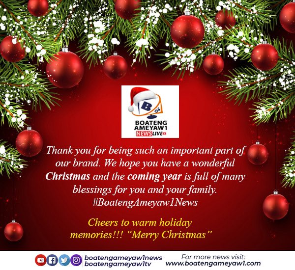 ba1news's tweet photo. Words cannot express my feelings, nor my thanks for all your help, encouragement, advice, support, and and everything!! I appreciate your determination in showing me I can do it! Merry Christmas!!πβ€οΈ#BoatengAmeyaw1 #LegendaryBlogger1 #merrychristmas https://t.co/6AwMwyIr9i