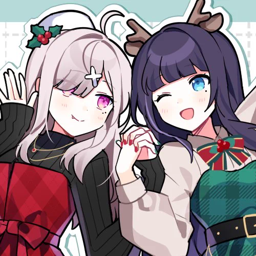 #ういはぁーと #いらすこや
メリークまいさん~🐻🎄
二人とも忙しいだろうけど楽しく過ごせてるといいな!! 