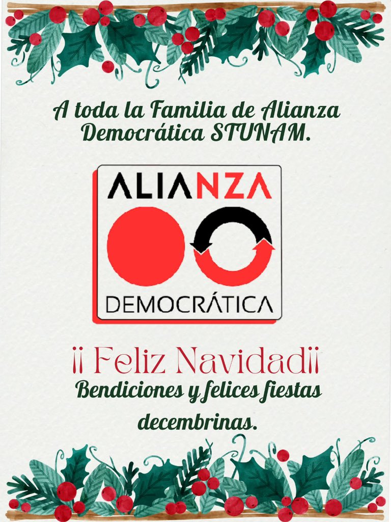 Alianza Democrática tweet media