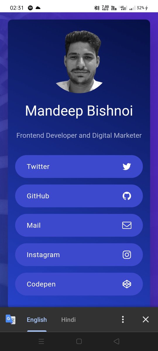 its_B_mandeep's tweet photo. Check out my profile made by @MrBigTech https://t.co/JlInTRIvF9