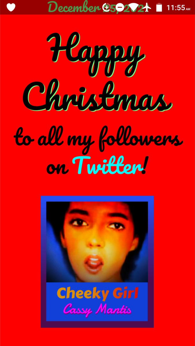 Webonist's tweet photo. A very Happy Christmas to one one and all, from this Cheeky Girl! #Christmas #HappyChristmas https://t.co/WEX4MfKCTF