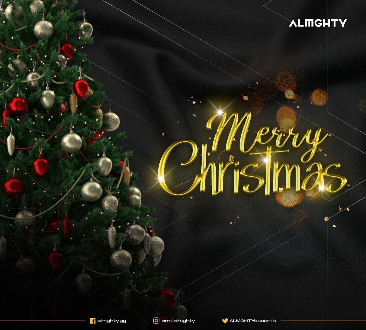 Merry Christmas #ALMGHTY 🎅 Wishing you all of the joys this Christmas season and into the New Year! 🔥🔥  

#InALMGHTYWeTrust #MerryChristmas #holidays