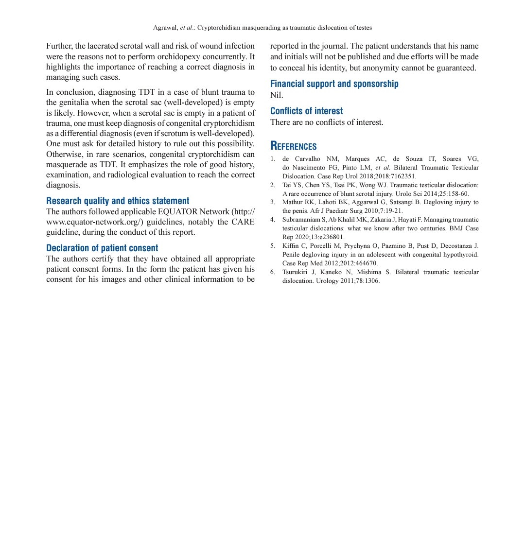 Our latest article is published in reputed J Emerg Trauma Shock (pubmed indexed)
#JETS  #trauma