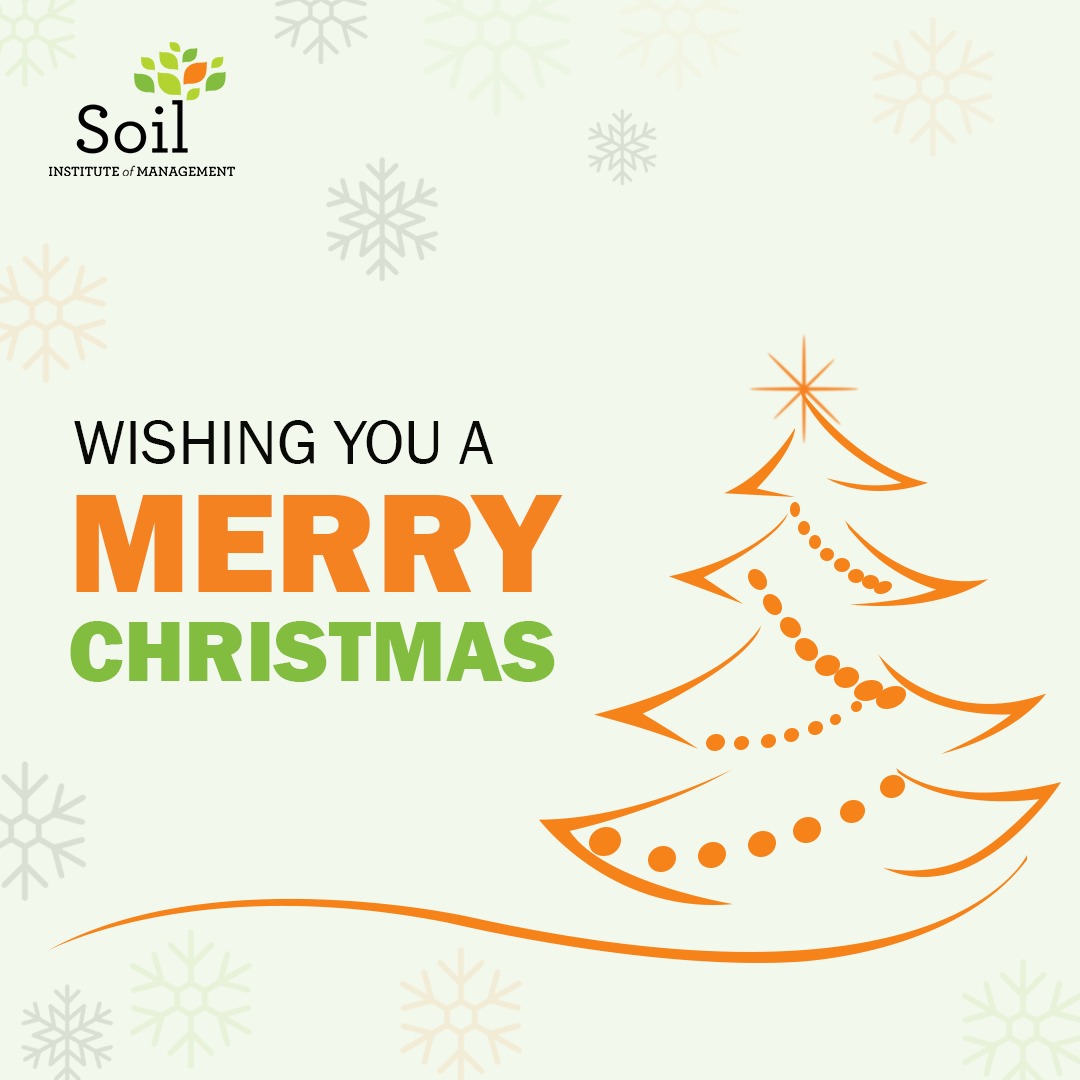 SOILIndia's tweet photo. May the gift of knowledge, leadership and success brighten up this festive season for you.
#LeadWithSOIL #BestWishesFromSOIL #MerryChristmas https://t.co/RQa5OIpnk1