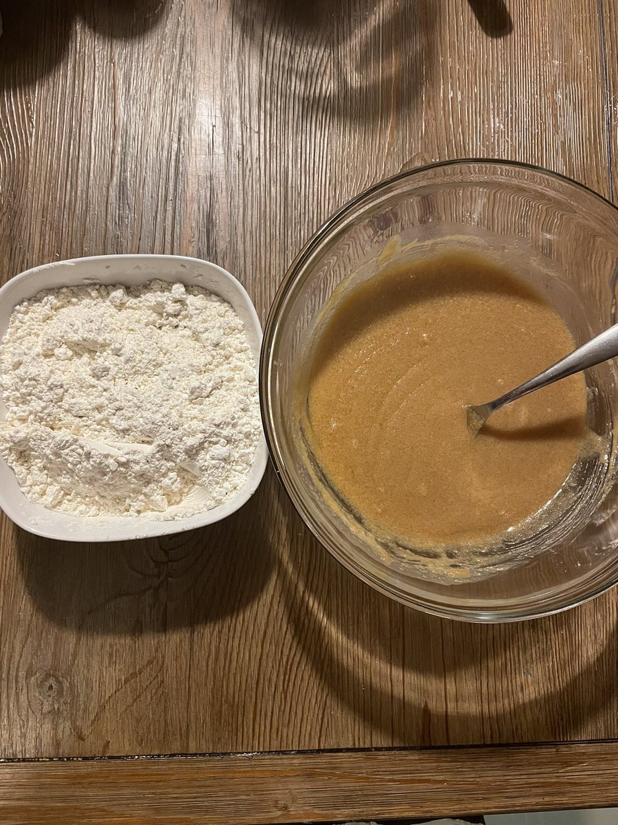 HTPro10's tweet photo. A little Xmas Eve date night. Blondies from scratch ❤️ #YearofDates https://t.co/gfU4DDDhqf