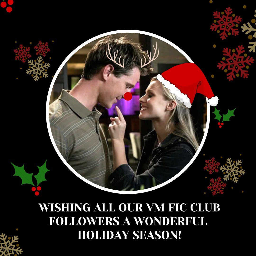 VMFicClub's tweet photo. Thank you for reading along with the VM Fic Club this year! You are all all part of what makes the Veronica Mars fandom so great. Wishing all our followers a wonderful holiday season.

#VeronicaMars #LoganEcholls #LoVe #fanfic #fanfiction https://t.co/yXOg1UnR6Q