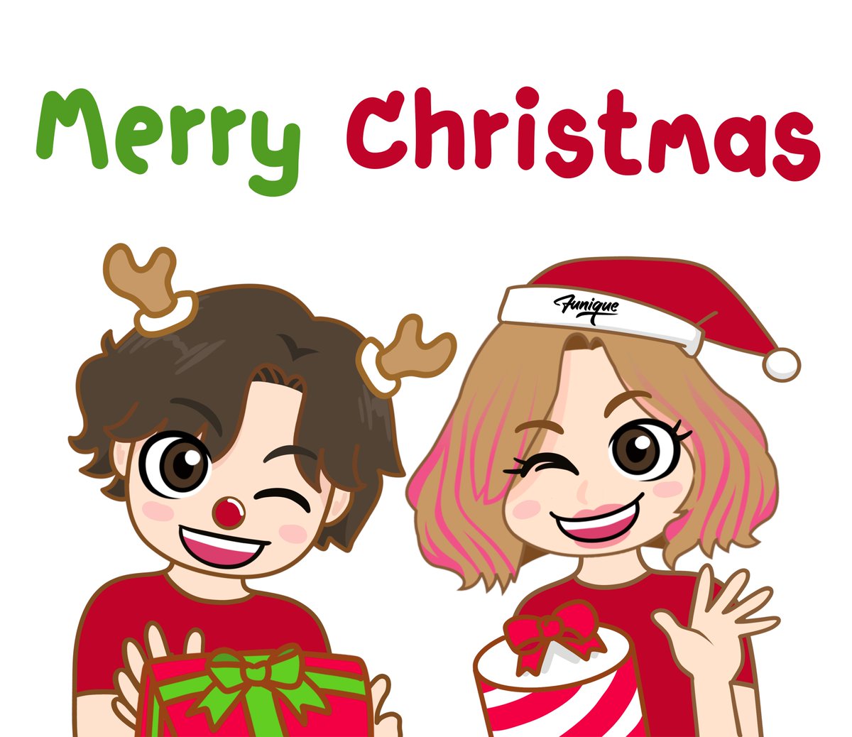FuniqueThailand's tweet photo. 🎊 Merry Christmas 🎊
Wishing you a Merry Christmas and everlasting joy in your life.
ขอให้มีความสุขในวันคริสต์มาส และมีความสุขมากๆ ในทุกๆ วันของชีวิต

ด้วยรักจากใจ ❤
ทีมงาน #Funique https://t.co/fL3dWWFnoO