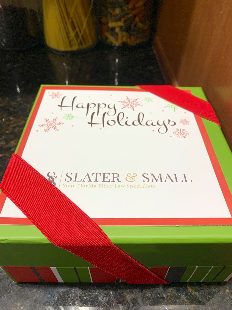 SlaterSmallPLLC's tweet image. The Team Slater &amp;amp; Small Santa has been busy delivering goodies. Happy Holidays!