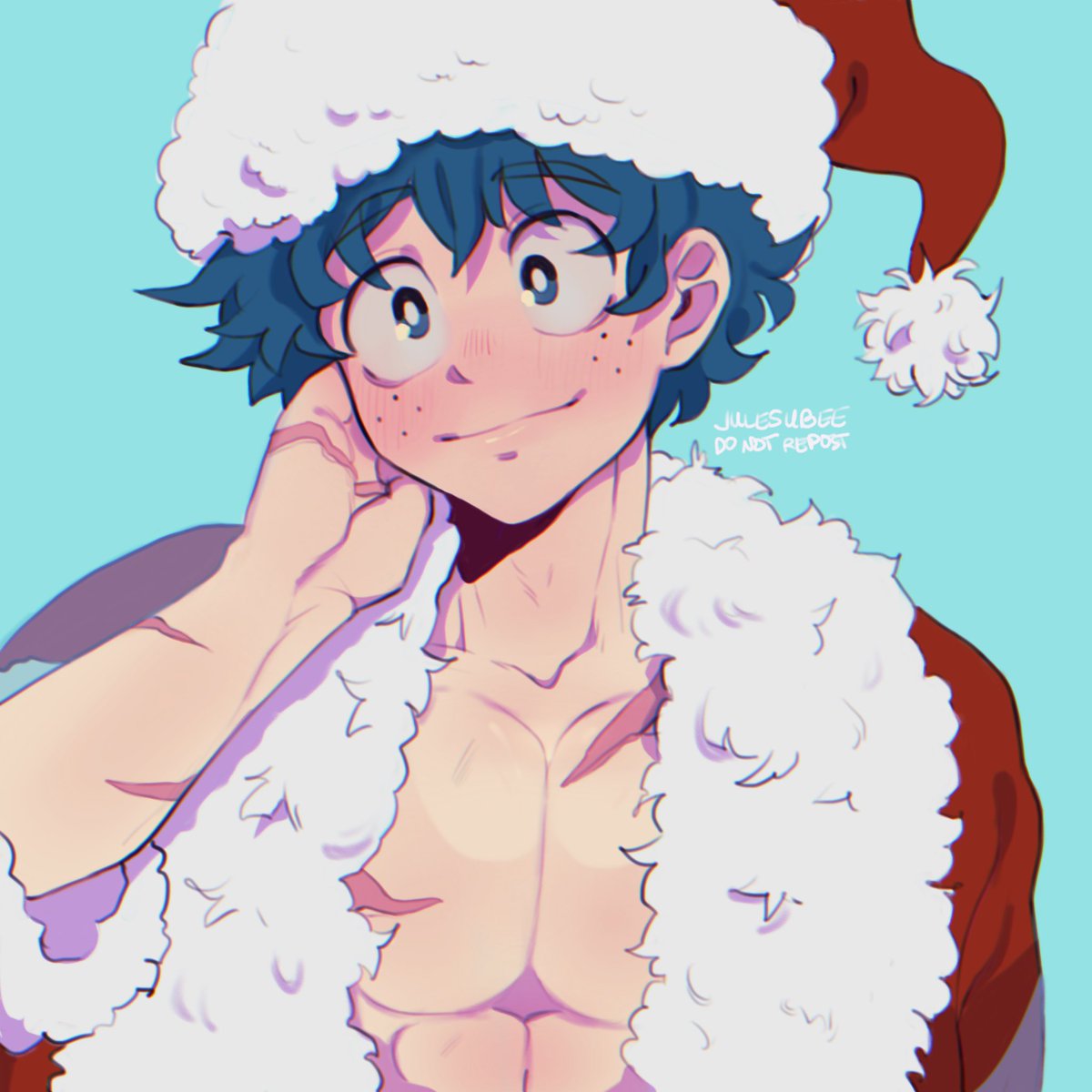 TheMatureNerd's tweet photo. @u_uraraka_ "Merry Christmas uraraka-san!' https://t.co/rGRoyLTRDQ