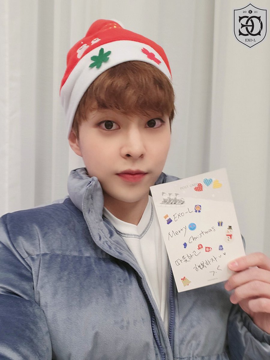 [211225] EXO-L ACE LYSN UPDATE

XIUMIN with his Christmas card❄

#시우민 #XIUMIN #シウミン