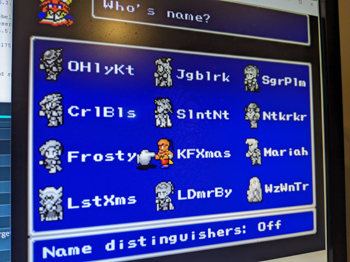 weffjebster's tweet photo. Welp. Gg chat. Merry Christmas. #FF4FE https://t.co/e6y5Em6e76