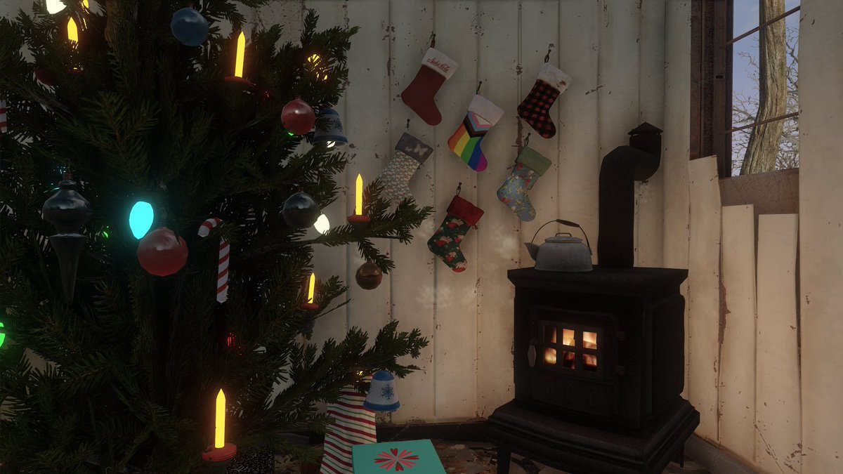 vronykah1's tweet photo. May the wasteland fill your stockings with ammo and bottle caps. From my #fallout family to yours. #bethesda #Fallout4 #CREAtiveClutter https://t.co/UAhYudZO7S