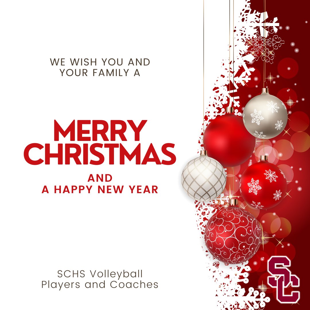 SCWildcatsVball's tweet photo. From all of us to you. Merry Christmas. 🎄🎅🎁🏐 https://t.co/2XvrPiRPUY