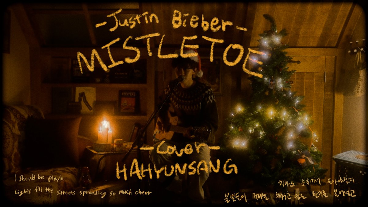 hahyunsang_twt's tweet photo. [🎬] Justin Bieber - Mistletoe (Cover by 하현상 Ha Hyunsang)

📍 https://t.co/QdSnOCti2k
 
#하현상 #Hahyunsang
#JustinBieber #Mistletoe https://t.co/UwhTkV1mWm