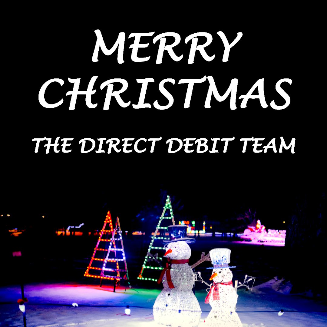“Christmas is a necessity. There has to be at least one day of the year to remind us that we’re here for something else besides ourselves.” – Eric Sevareid. Merry Christmas from the Direct Debit Team!