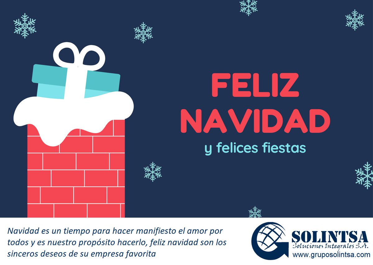 solintsa's tweet image. Feliz Navidad!