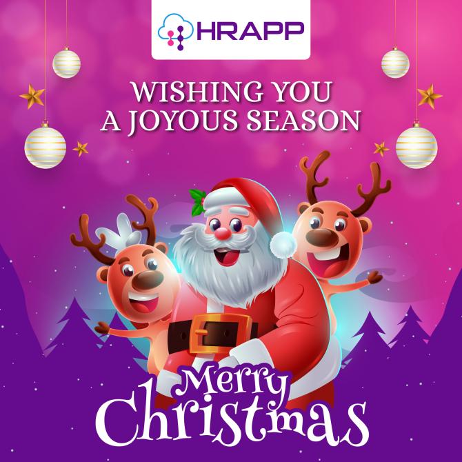 hrapponcloud's tweet photo. #HRAPP wishes you a Christmas season filled with moments of joy and countless smiles. 🎄

#merrychristmas2021 #happychristmas #MerryXmas #Chirstmas2021 #happychristmas2021 https://t.co/xrBobKijkT