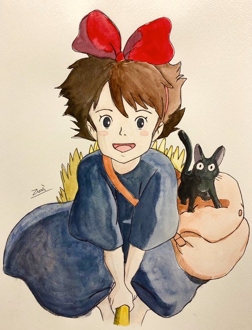 魔女の宅急便のtwitterイラスト検索結果